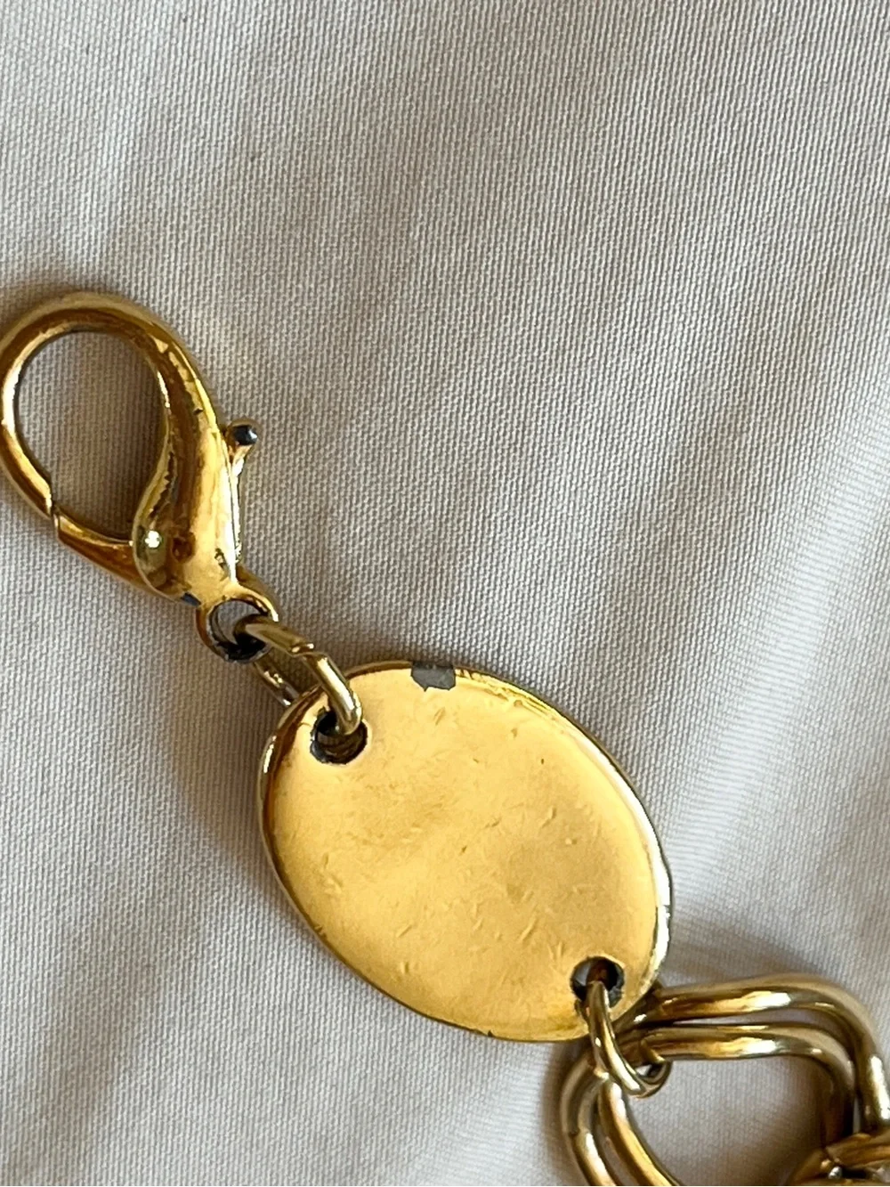Vintage Lauren Ralph Lauren Gold Chain Belt Made in USA